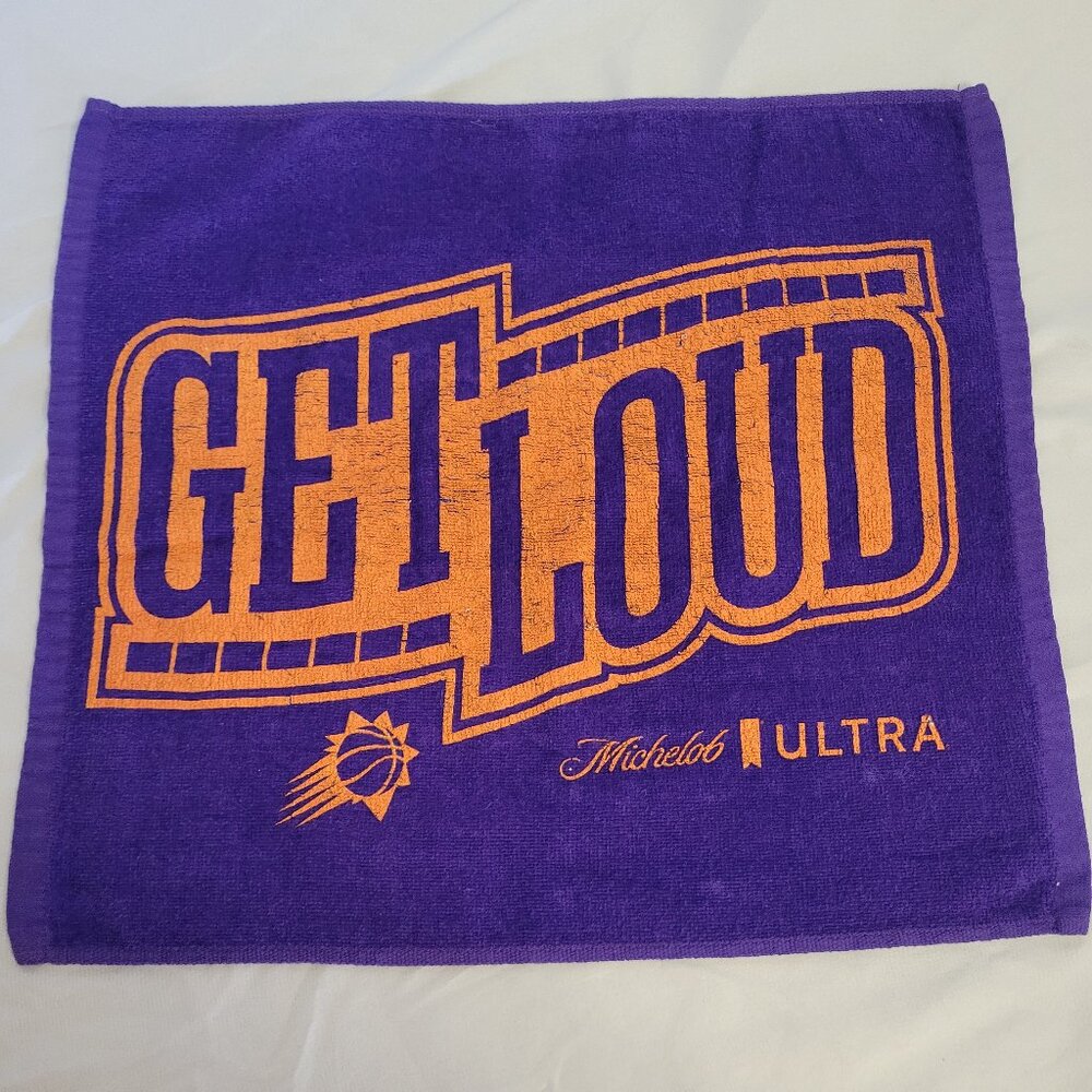 Phoenix Suns 'Get Loud' Rally Rag by Michelob Ultra 2022 Playoffs 16" x 14''